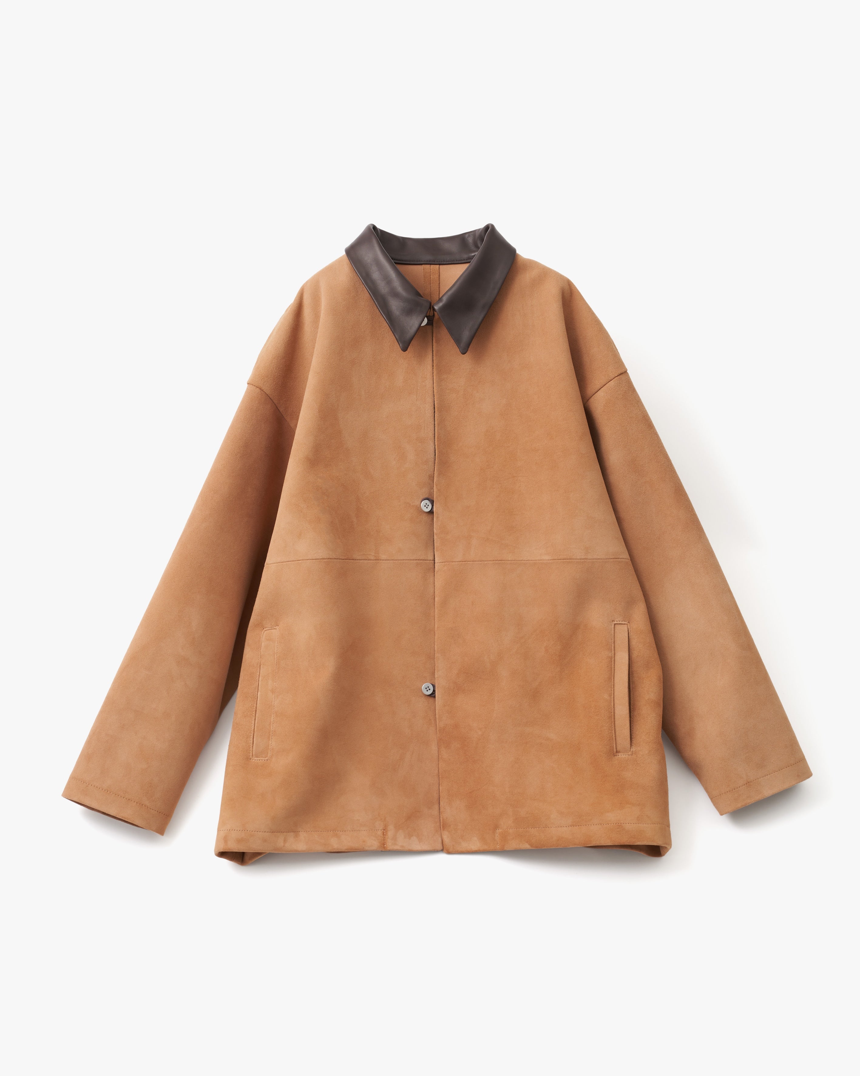 Goat Suède Relax Leather Jacket