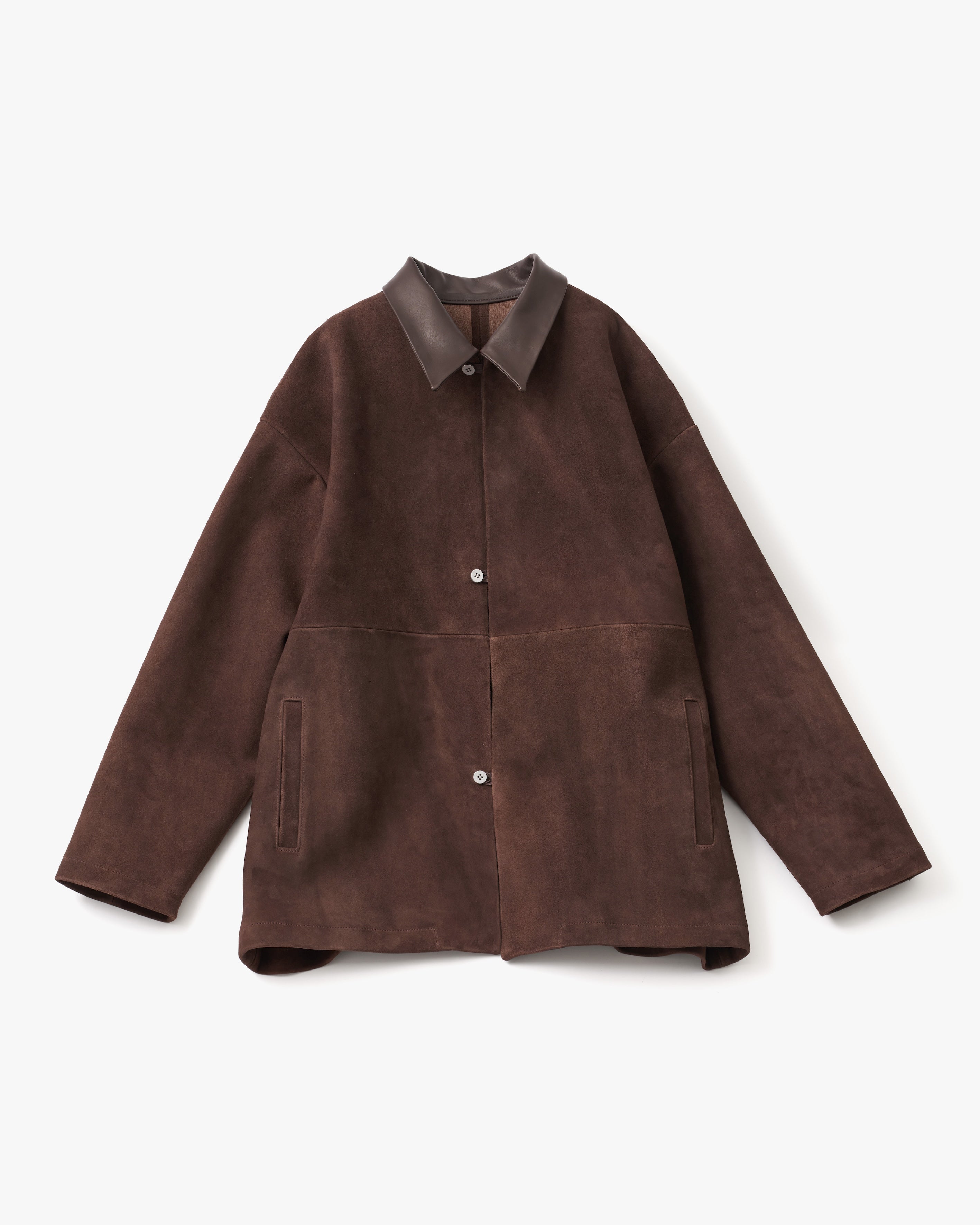 Goat Suède Relax Leather Jacket