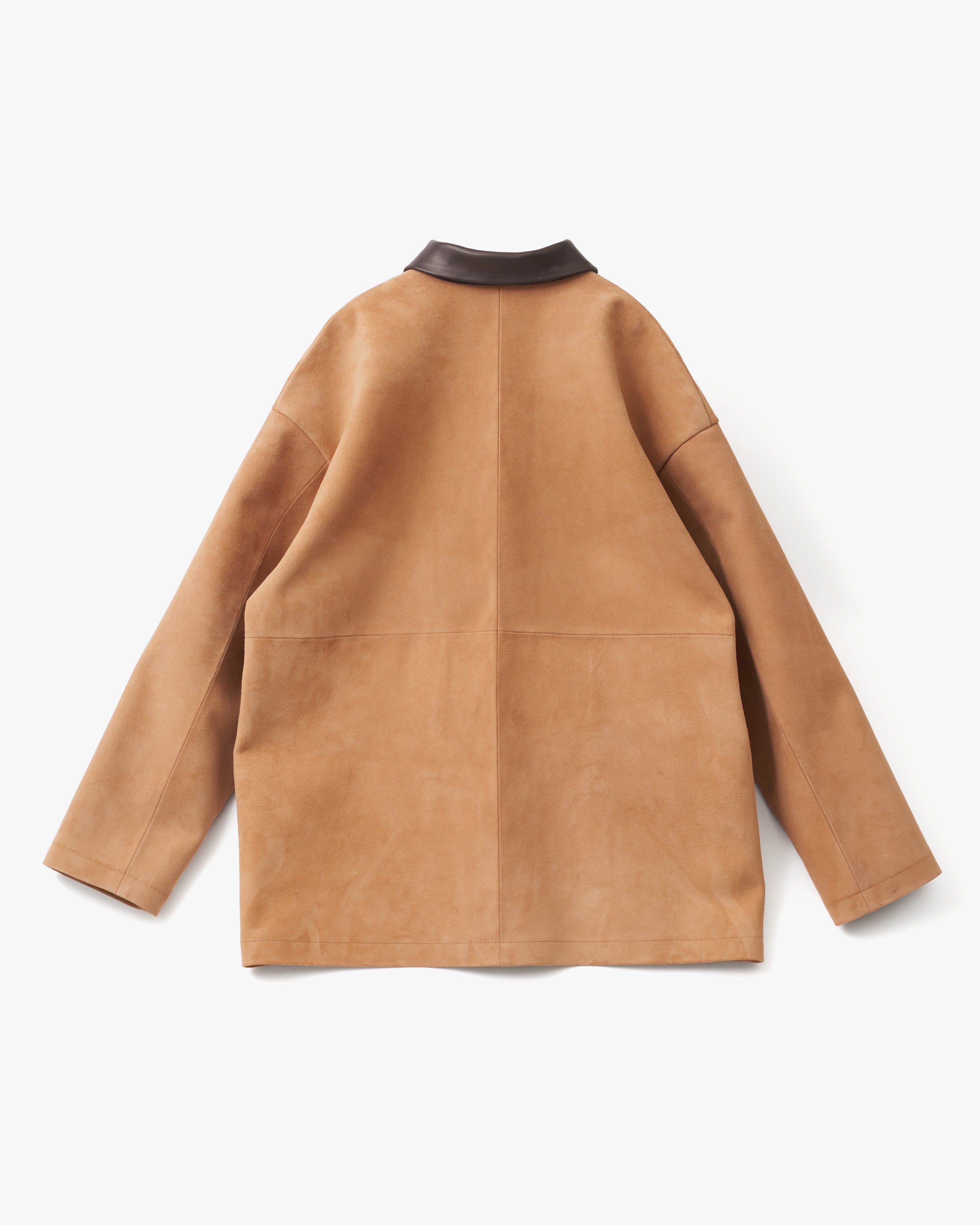 Goat Suède Relax Leather Jacket