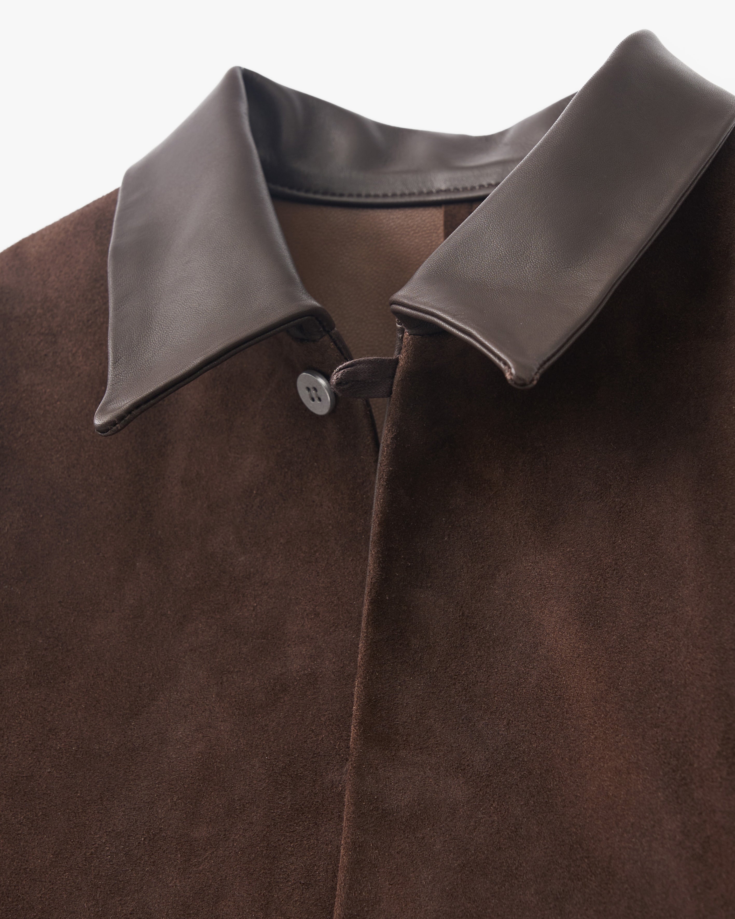 Goat Suède Relax Leather Jacket
