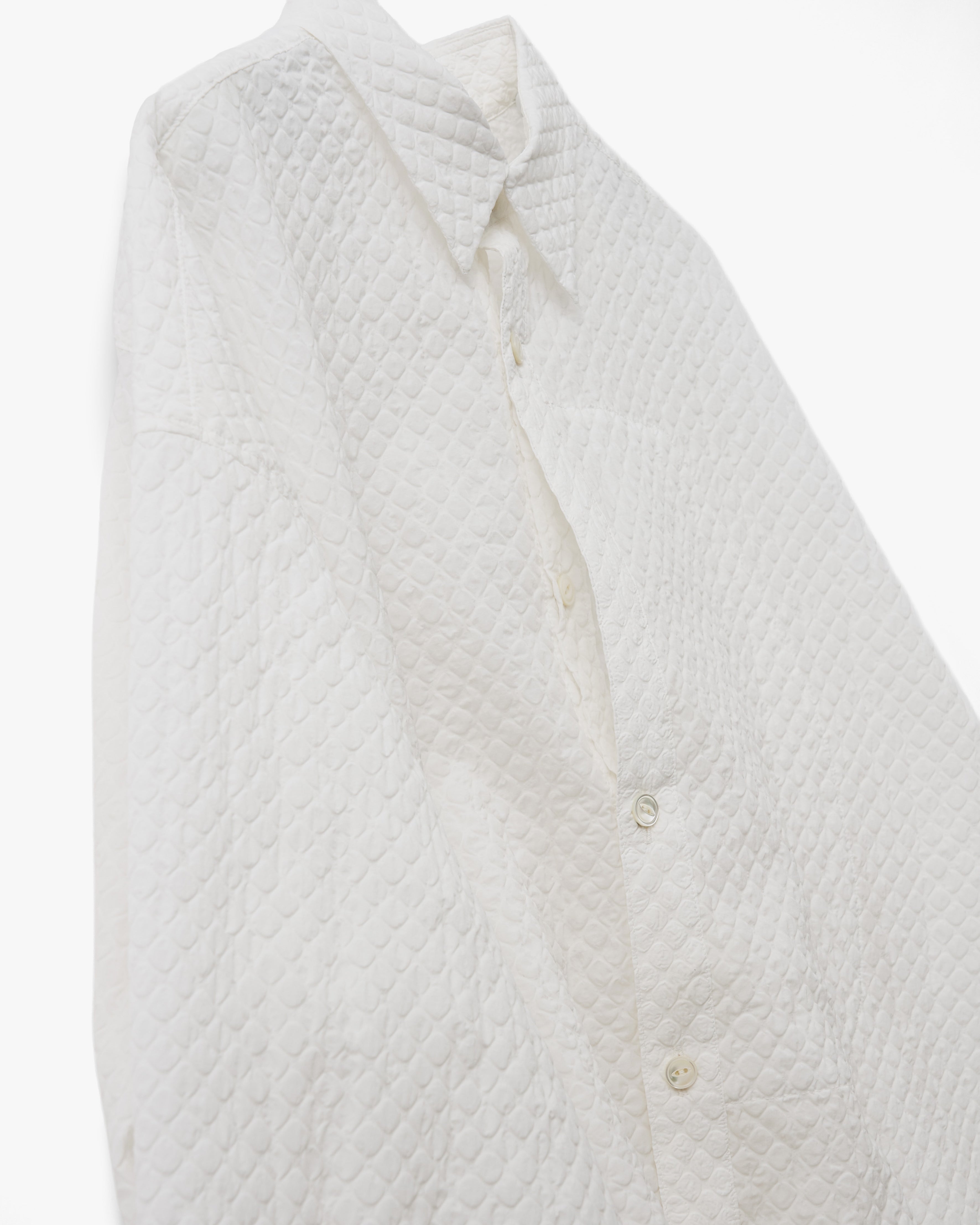 Bubblic Wrap Fly Front Pocket Shirt