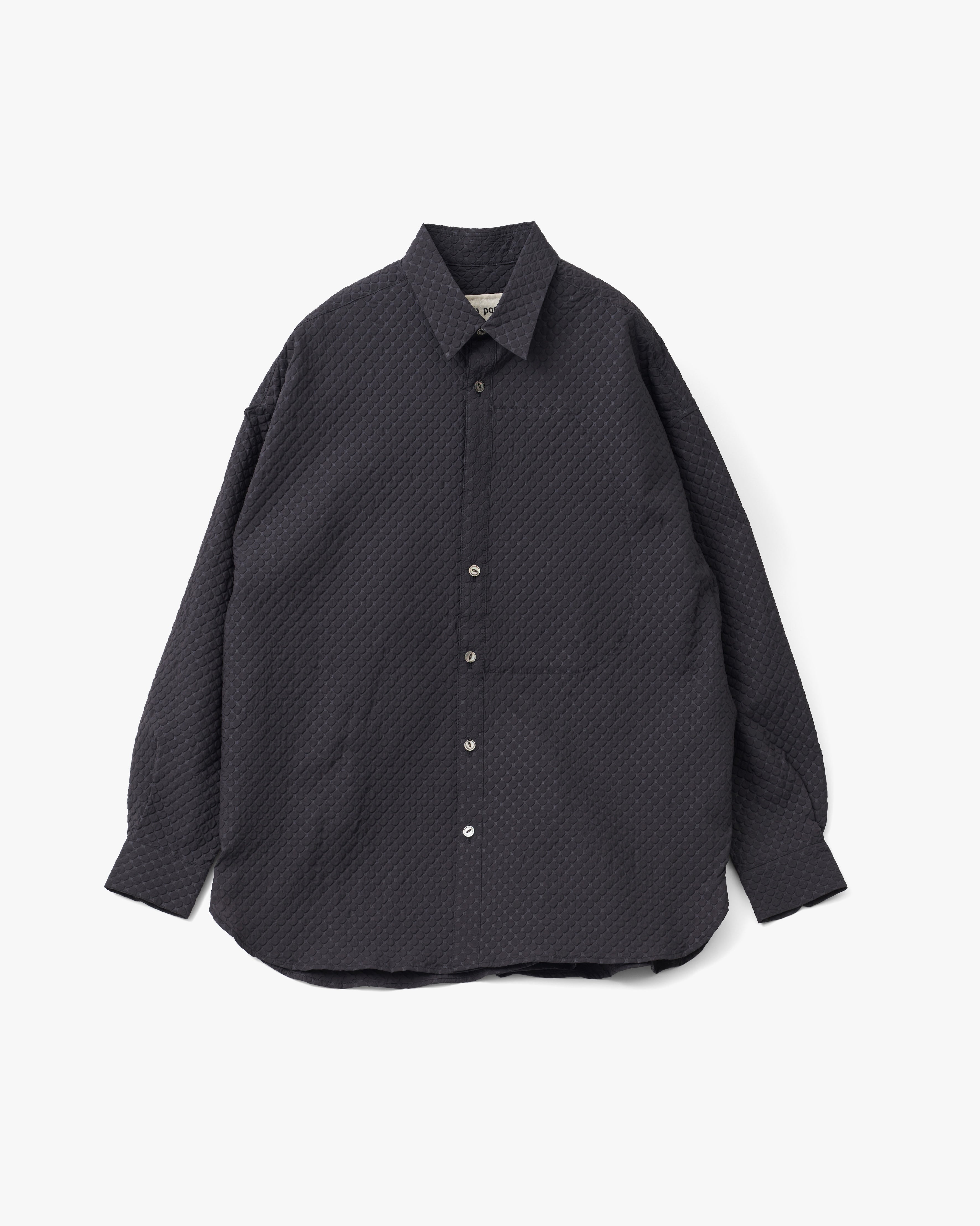 Bubblic Wrap Fly Front Pocket Shirt