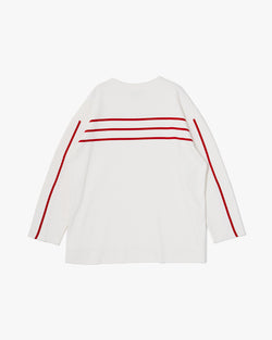 Straw Stripe Basque Shirt - 3 line