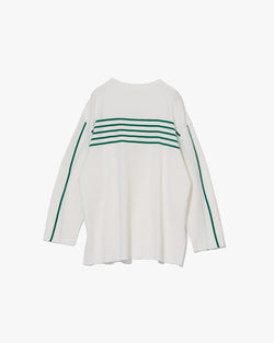 Straw Stripe Basque Shirt