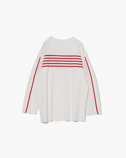 Straw Stripe Basque Shirt