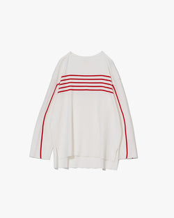 Straw Stripe Basque Shirt